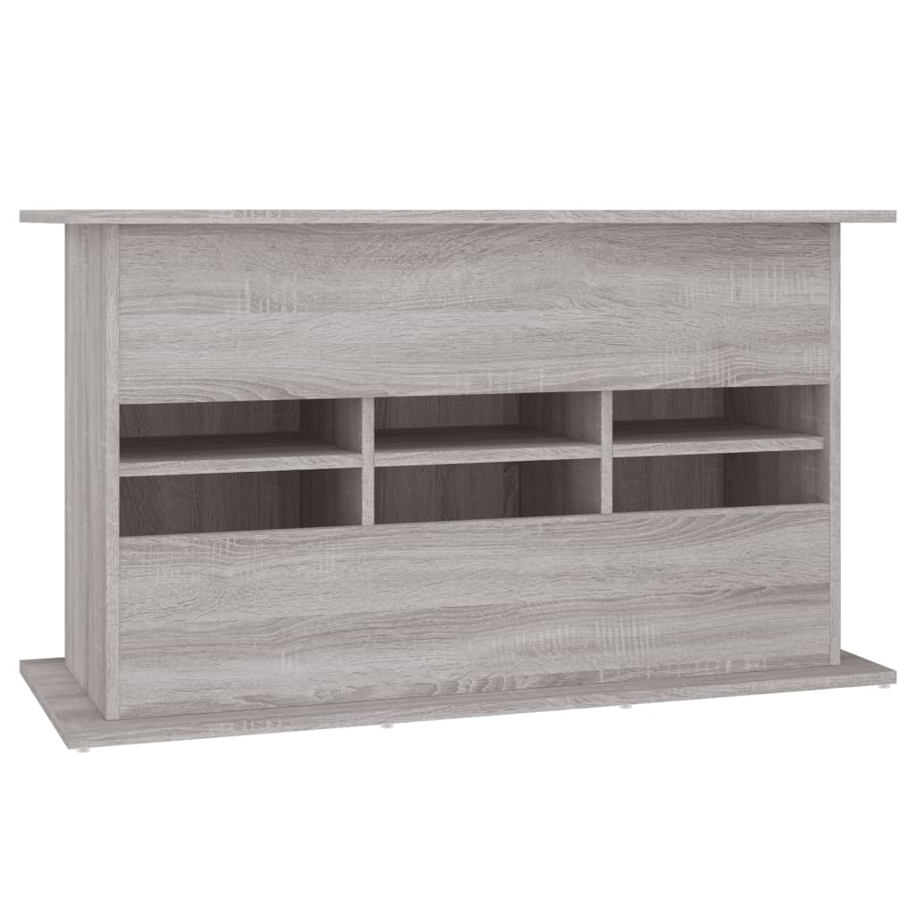 Szürke sonoma szerelt fa akváriumi állvány 101x41x58 cm - Image 5