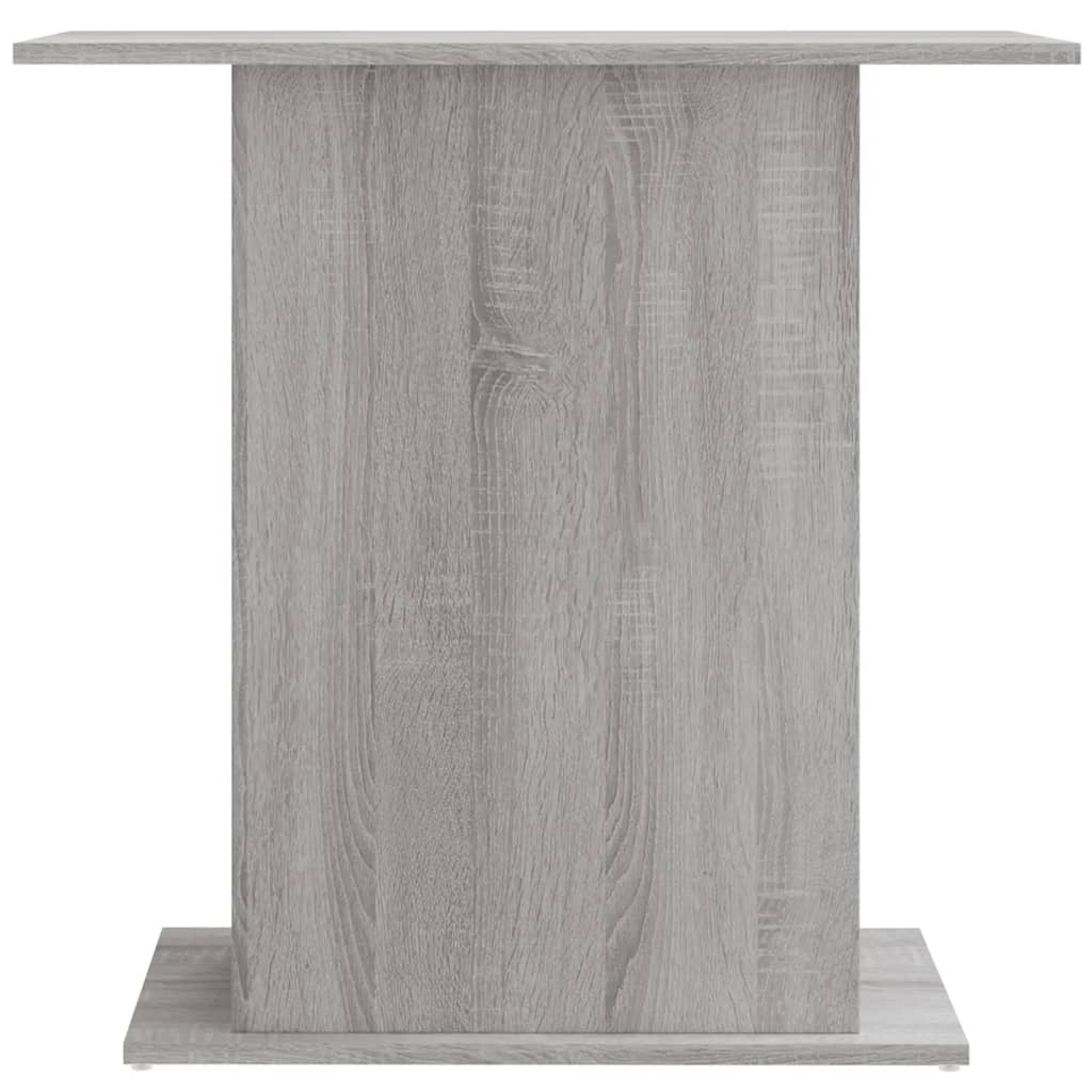Szürke sonoma szerelt fa akváriumi állvány 75x36x72,5 cm - Image 3
