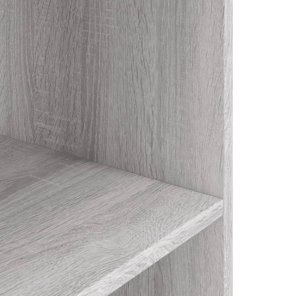 Szürke sonoma szerelt fa akváriumi állvány 75x36x72,5 cm - Image 5