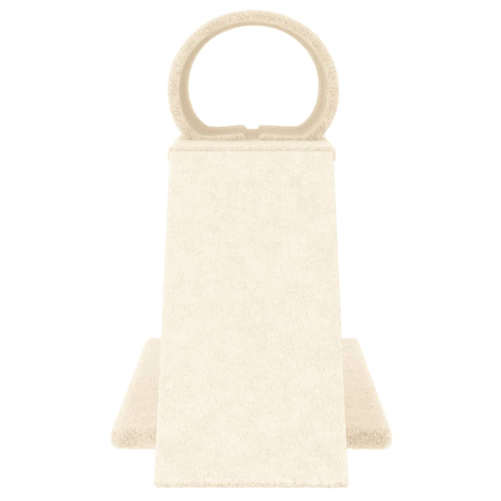 Krémszínű kaparófa alagúttal és létrával 55,5 cm - Image 5