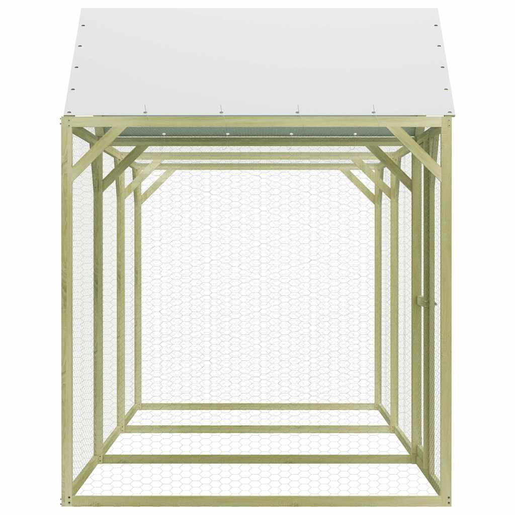 Impregnált fenyőfa tyúkól 4,5 x 1,5 x 2 m - Image 3