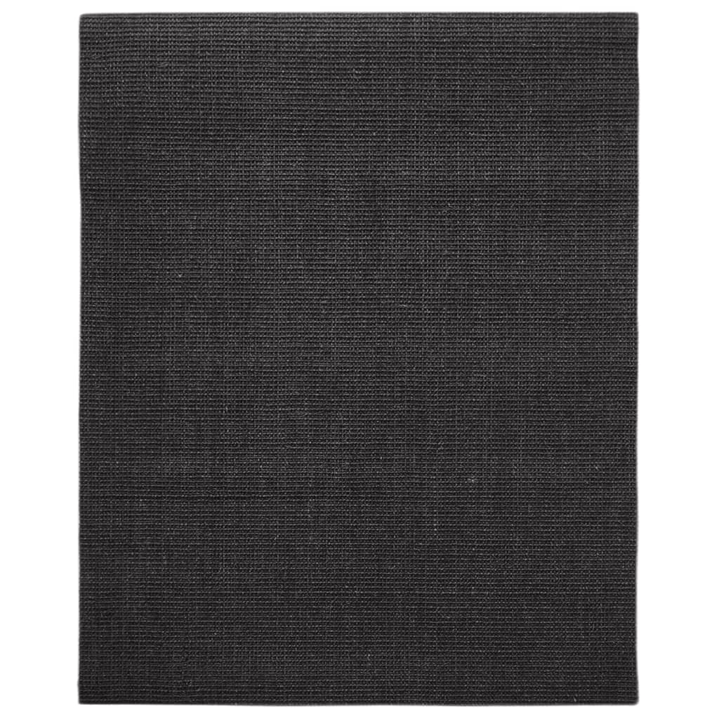 Fekete szizálszőnyeg kaparófához 80 x 100 cm - Image 2