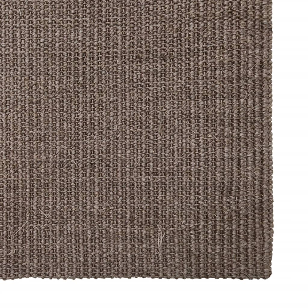 Barna szizálszőnyeg kaparófához 80 x 350 cm - Image 3
