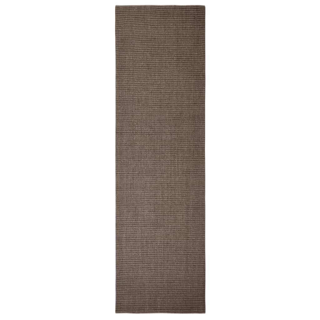 Barna szizálszőnyeg kaparófához 100 x 350 cm - Image 2