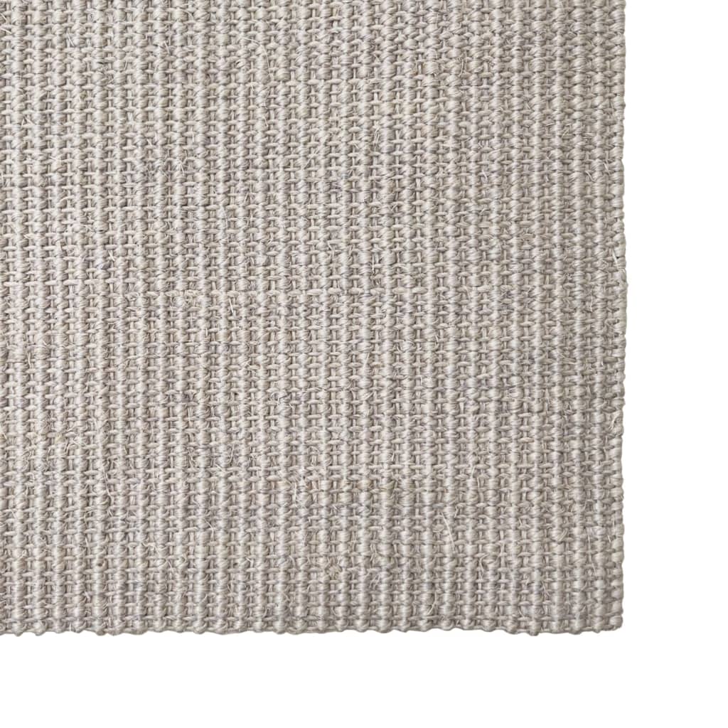 Homokszínű szizálszőnyeg kaparófához 80 x 250 cm - Image 3