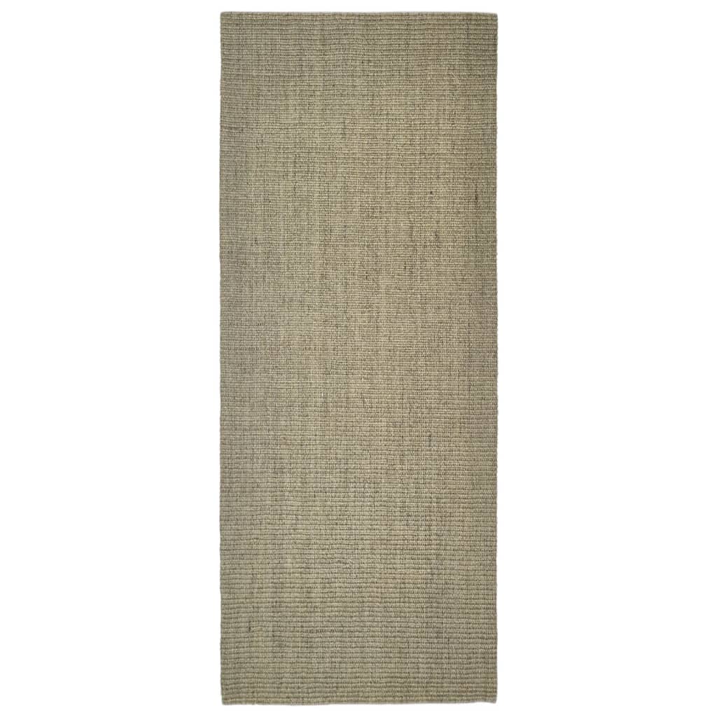 Tópszínű szizálszőnyeg kaparófához 80 x 200 cm - Image 2