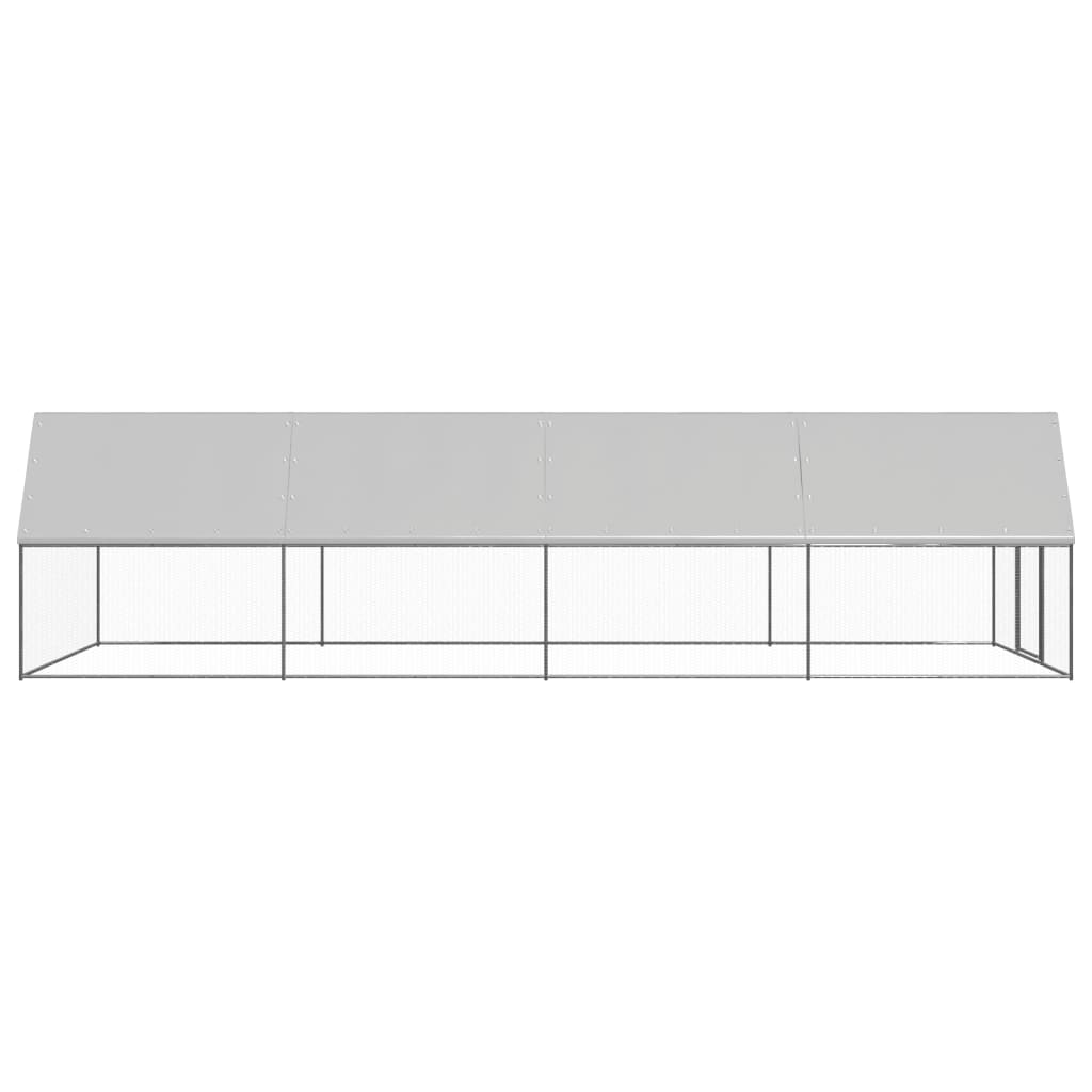 Horganyzott acél tyúkól 3x8x2 m - Image 3
