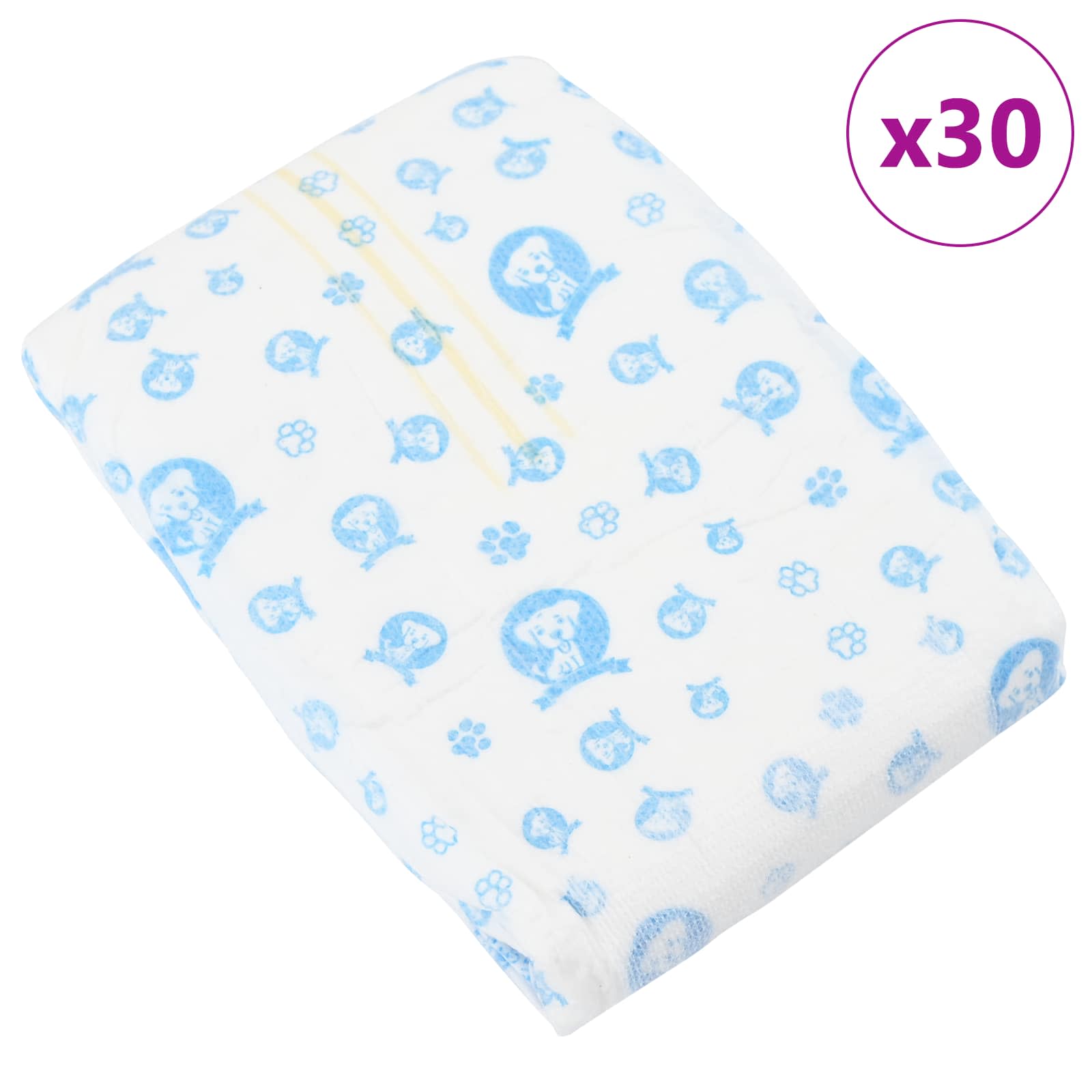 Eldobható Hím Kutya Pelenka 30 db Fehér M - Image 4