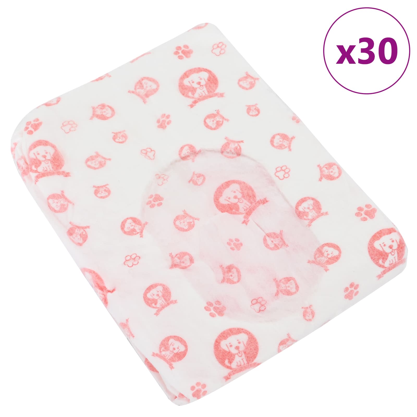 Eldobható kutyapelenka női 30 db Fehér L - Image 4